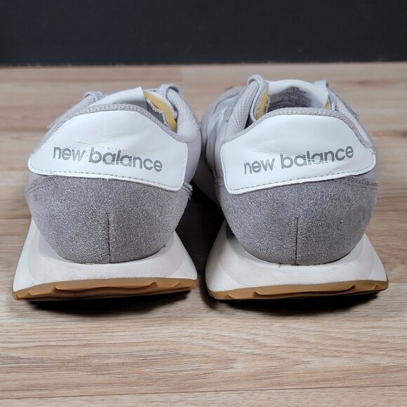New Balance 237 Shoes Women Size 9.5 Gray White Running Athletic Suede WS237NM - Picture 5 of 9